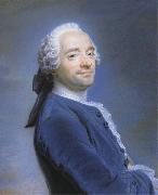 Maurice quentin de la tour Self-Portrait Wearing a Jobot oil painting artist